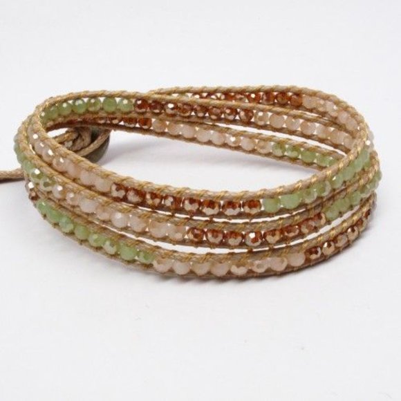 SueSue Jewelry - NEW Handmade 3 Wraps Bracelet